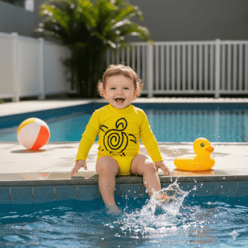 Body Longo Uv50+ Amarelo – Ideal Para Praia E Piscina