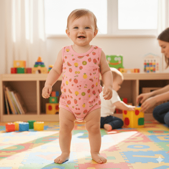 Body Regata Em Malha Fresquinha Para Bebês Até 12 Meses