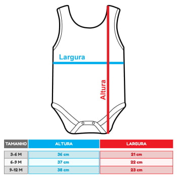Body Regata Em Malha Fresquinha Para Bebês Até 12 Meses