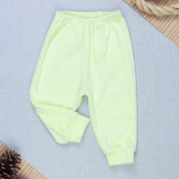 Calça De Plush Para Bebê Quentinha E Confortável
