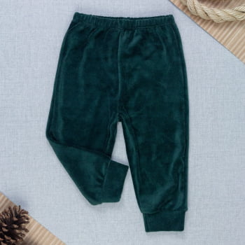 Calça De Plush Para Bebê Quentinha E Confortável