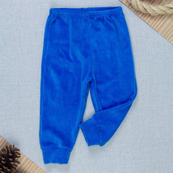 Calça De Plush Para Bebê Quentinha E Confortável