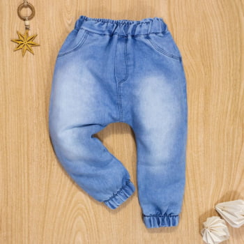 Calça Jeans Jogger Para Bebê - Conforto E Estilo Moderno