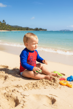 Camiseta Infantil Proteção Uv50+ De 01 Até 03 Anos