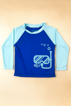 Camiseta Infantil Proteção Uv50+ De 01 Até 03 Anos