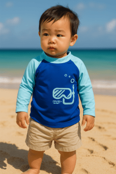 Camiseta Infantil Proteção Uv50+ De 01 Até 03 Anos