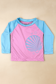 Camiseta Infantil Proteção Uv50+ De 01 Até 03 Anos