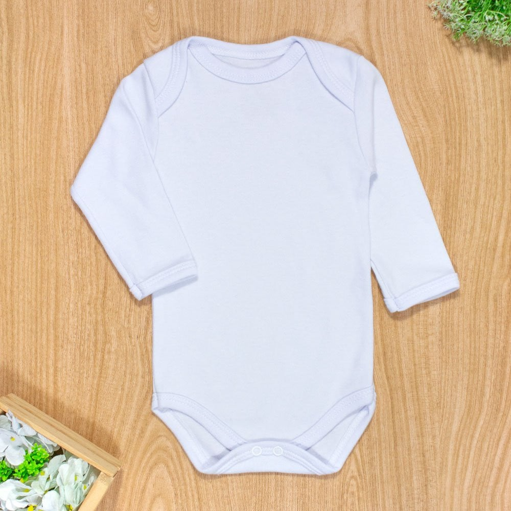 Conjunto Básico Body E Calça 100% Algodão Para Uso Diário Do Bebê