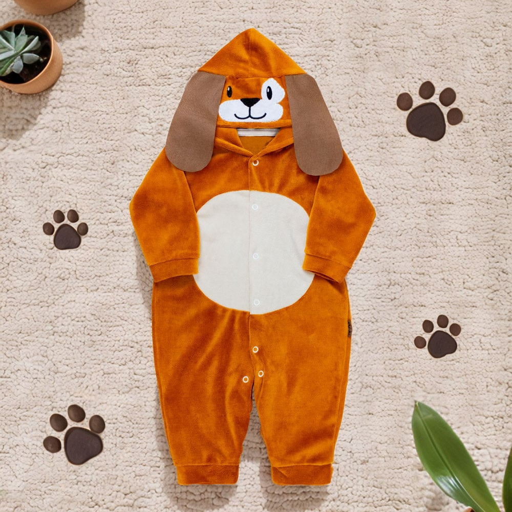 Conjunto De Macacão Temático De Bichinhos Em Plush Plush 3d Com Pantufa Lúd
