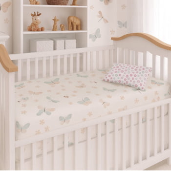 Enxoval Do Bebê Jogo De Lençol Com Fronha Suave E Delicado