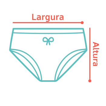 Kit 4 Calcinhas Tapa Fralda Em Algodão Com Estampas Animadas