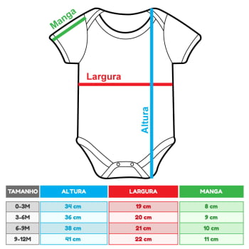 Kit Body Para Bebê Manga Curta 3 Pçs Básico Neutro