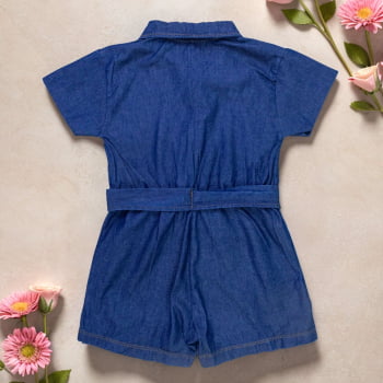 Macacão Jeans Bebê Menina – Delicadeza E Charme Em Um Look único