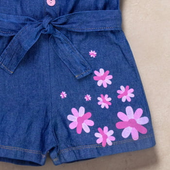Macacão Jeans Bebê Menina – Delicadeza E Charme Em Um Look único