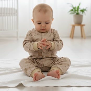 Macacão Malha Macelin Fresquinha Para Bebês