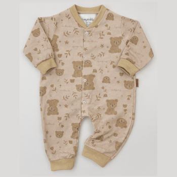 Macacão Malha Macelin Fresquinha Para Bebês