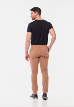 Calça Masculina em Sarja 7898 Caki