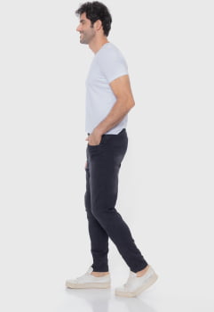 Calça Masculina Jeans com elastano Black