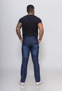 Calça Masculina Jeans slim com Elastano 7876 Jeans Elastano