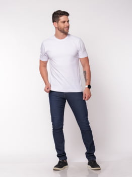 Calça Masculina Jeans slim com elastano 7877 Jeans Elastano