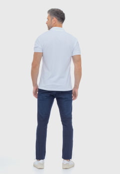 Calça Masculina Jeans  Slim com elastano 7915 Azul