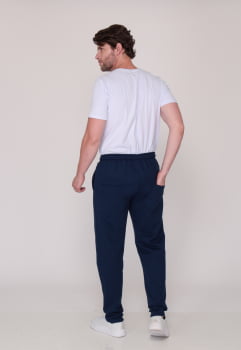 Calça Masculina Moletom 7927 Azul