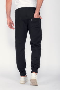 Calça Masculina Moletom Macaw 7859 Preto