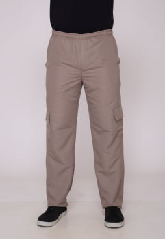 Calça Masculina Nylon Bege 7931