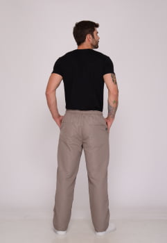 Calça Masculina Nylon Bege 7942