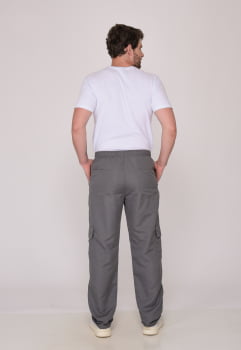 Calça Masculina Nylon Chumbo 7931