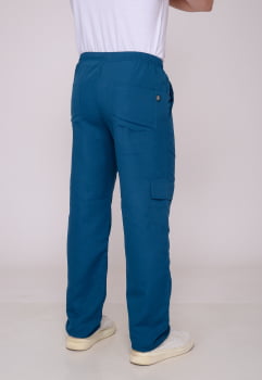 Calça Masculina Nylon Petroleo 7931