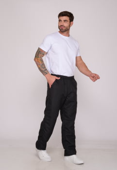 Calça Masculina Nylon Preto 7942