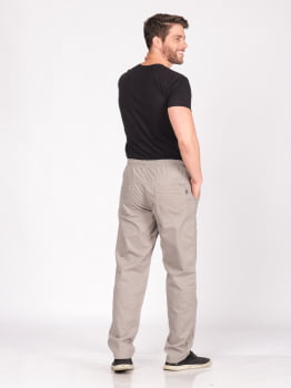 Calça masculina Sarja 7910 Cinza