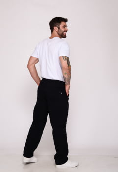 Calça Masculina Sarja Preto