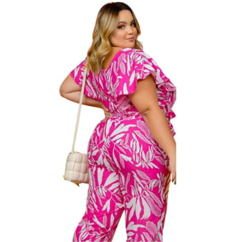MACACÃO JOGGER PLUS SIZE DOLCE SEDUTTI M10