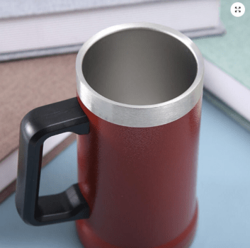 Caneca Térmica parede dupla Inox 710ML: Cerveja Café