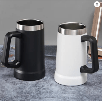 Caneca Térmica parede dupla Inox 710ML: Cerveja Café