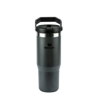 Copo Térmico Inox 900ml com Canudo Flip Straw Gelado 12h