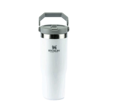 Copo Térmico Inox 900ml com Canudo Flip Straw Gelado 12h