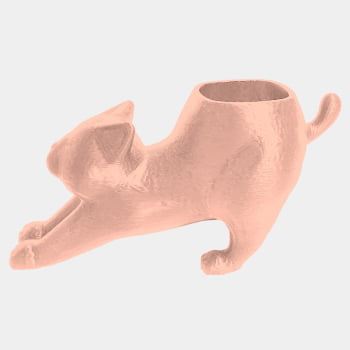 Vaso Área De Lazer & Decoração - Modelo Gato Preguiça