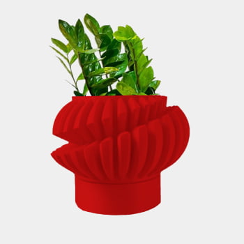 Vaso Decorativo Área De Lazer C/ Suporte - Modelo Luxuria