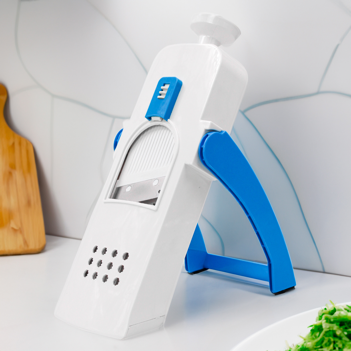 Cortador Fatiador Legumes Verduras Frutas Mandoline Verde